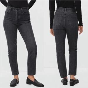 EVERLANE Jeans SZ 31 Regular The Original Cheeky Organic Cotton Denim Acid Wash